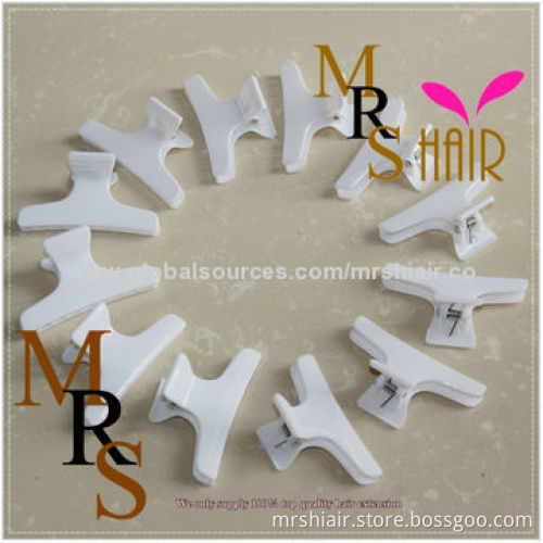 Black clip for hairdressing salon, styling mette pro hair salon, crocodile hair clips